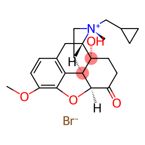 (3S,4R,4aS,7aR,12bS)-3-(cyclopropylmethyl)-4a-hydroxy-9-methoxy-3-methyl-7-oxo-2,3,4,4a,5,6,7,7a-octahydro-1H-4,12-methanobenzofuro[3,2-e]isoquinolin-3-ium bromide