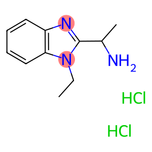 1-(1-Ethyl-1h-1,3-benzodiazol-2-yl)ethan-1-amine dihydrochloride