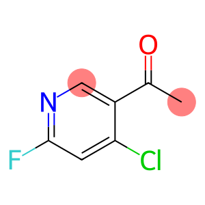 1-(4-chloro-6-fluoropyridin-3-yl)ethan-1-one