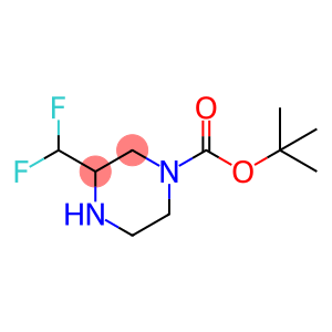 tert-butyl 3-(difluoromethyl)piperazine-1-carboxylate