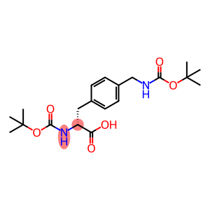 D-Phenylalanine, N-[(1,1-dimethylethoxy)carbonyl]-4-[[[(1,1-dimethylethoxy)carbonyl]amino]methyl]-