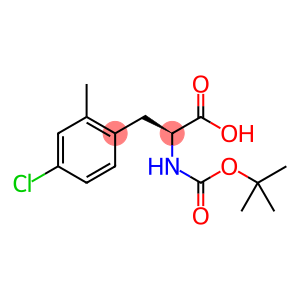 (2S)-2-{[(tert-butoxy)carbonyl]amino}-3-(4-chloro-2-methylphenyl)propanoic acid