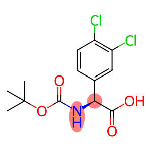 (S)-2-((叔丁氧羰基)氨基)-2-(3,4-二氯苯基)乙酸