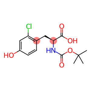 (2S)-3-(2-chloro-4-hydroxyphenyl)-2-[(2-methylpropan-2-yl)oxycarbonylamino]propanoic acid