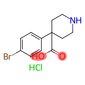 4-(4-溴苯基)哌啶-4-羧酸盐酸盐