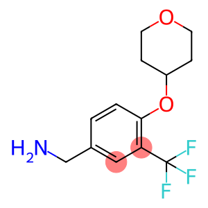 Benzenemethanamine, 4-[(tetrahydro-2H-pyran-4-yl)oxy]-3-(trifluoromethyl)-