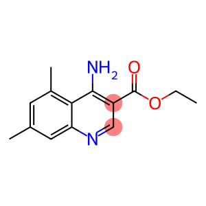 4-Amino-5,7-dimethylquinoline-3-carboxylic acid ethyl ester