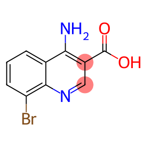 4-Amino-8-bromoquinoline-3-carboxylic acid