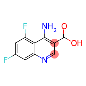 3-Quinolinecarboxylic acid, 4-amino-5,7-difluoro-
