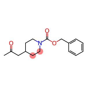 1-Piperidinecarboxylic acid, 4-(2-oxopropyl)-, phenylmethyl ester