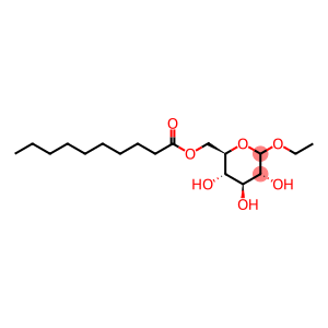 Ethyl 6-O-decanoyl-α-D-glucopyranoside