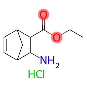 Bicyclo[2.2.1]hept-5-ene-2-carboxylic acid, 3-amino-, ethyl ester, hydrochloride (1:1)