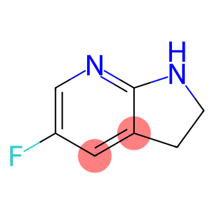 5-Fluoro-2,3-dihydro-1H-pyrrolo[2,3-b]pyridine0