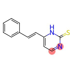 4-STYRYL-2-PYRIMIDINYLHYDROSULFIDE