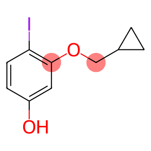 3-(cyclopropylmethoxy)-4-iodophenol