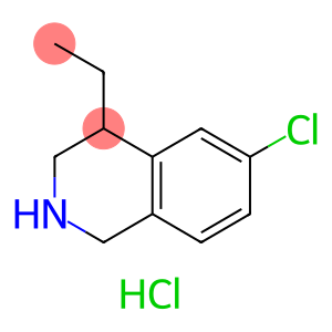 6-CHLORO-4-ETHYL-1,2,3,4-TETRAHYDROISOQUINOLINE HYDROCHLORIDE