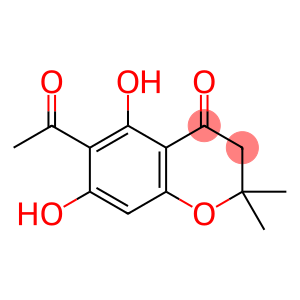 6-乙酰基-5,7-二羟基-2,2-二甲基苯并吡喃-4-酮