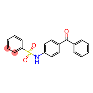 BENZENESULFONAMIDE, N-(4-BENZOYLPHENYL)-