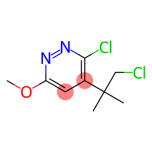 Pyridazine,3-chloro-4-(2-chloro-1,1-dimethylethyl)-6-methoxy-