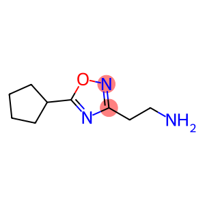 [2-(5-Cyclopentyl-1,2,4-oxadiazol-3-yl)ethyl]-amine hydrochloride