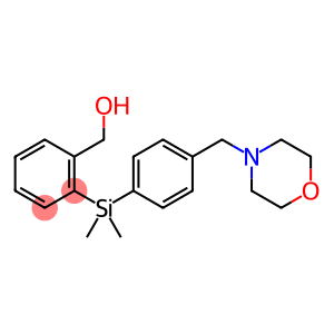 2-(DiMethyl[4-(4-MorpholinylMethyl)phenyl]silyl)benzyl alcohol, 95%