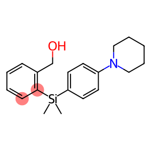 2-(二甲基(4-(哌啶-1-基)苯基)硅烷基)苯甲醇