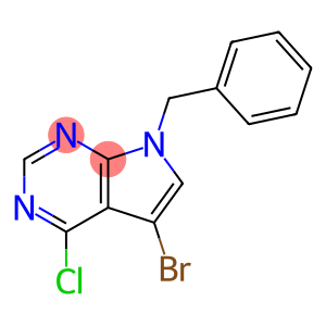 7-Benzyl-5-bromo-4-chloro-7H-pyrrolo[2,3-d]pyrimidine