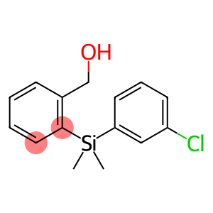 2-[(3-Chlorophenyl)diMethylsilyl]benzyl alcohol, 95%