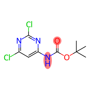 Carbamic acid, N-(2,6-dichloro-4-pyrimidinyl)-, 1,1-dimethylethyl ester