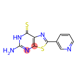 5-amino-2-pyridin-3-yl-6H-[1,3]thiazolo[5,4-d]pyrimidine-7-thione