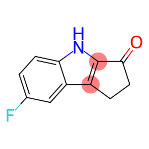 7-Fluoro-1,4-dihydro-2H-cyclopenta[b]indol-3-one