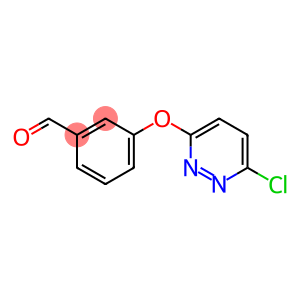 3-[(6-Chloropyridazin-3-yl)oxy]benzaldehyde