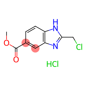 2-(氯甲基)-1H-1,3-苯并二唑-5-羧酸甲酯盐酸盐