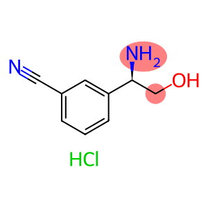 (R)-3-(1-AMINO-2-HYDROXYETHYL)BENZONITRILE HCL