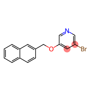 3-((naphthalen-6-yl)methoxy)-5-bromopyridine