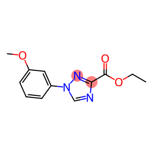 ethyl 1-(3-methoxyphenyl)-1H-1,2,4-triazole-3-carboxylate