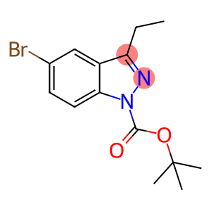 1H-Indazole-1-carboxylic acid, 5-bromo-3-ethyl-, 1,1-dimethylethyl ester