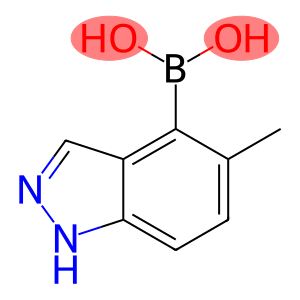 5-甲基-1H-吲唑-4-基-4-硼酸