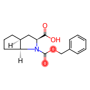 Cyclopenta[b]pyrrole-1,2(2H)-dicarboxylic acid, hexahydro-, 1-(phenylmethyl) ester, [2S-(2α,3aβ,6aβ)]- (9CI)