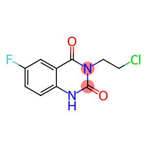 3-(2-氯乙基)-6-氟喹唑啉-2,4(1H,3H)-二酮