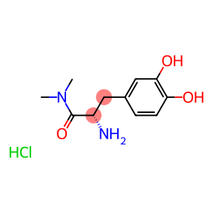 (S)-2-amino-3-(3,4-dihydroxyphenyl)-N,N-dimethylpropanamide hydrochloride