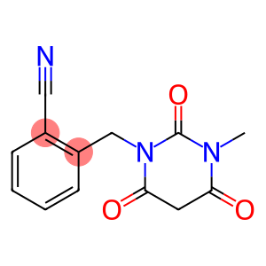 1-(2-cyanobenzyl)-3-methylpyrimidine-2,4,6(1H,3H,5H)-trione