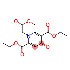 2,5-Pyridinedicarboxylic acid, 1-(2,2-dimethoxyethyl)-1,4-dihydro-4-oxo-, 2,5-diethyl ester