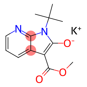 1-叔丁基-3-(甲氧羰基)-1H-吡咯并[2,3-B]吡啶-2-酚钾盐