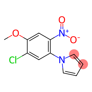 1-(5-Chloro-4-methoxy-2-nitrophenyl)-1H-pyrrole