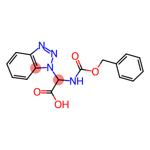 1H-Benzotriazole-1-acetic acid, α-[[(phenylmethoxy)carbonyl]amino]-