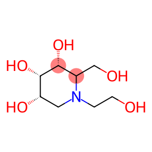 3,4,5-Piperidinetriol, 1-(2-hydroxyethyl)-2-(hydroxymethyl)-, (3R,4S,5S)-rel-