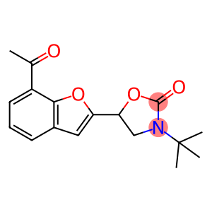 5-(7-Acetyl-2-benzofuranyl)-3-(1,1-dimethylethyl)-2-oxazolidinone