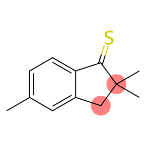 1H-Indene-1-thione, 2,3-dihydro-2,2,5-trimethyl-