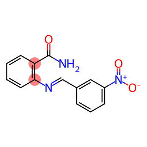 2-({3-nitrobenzylidene}amino)benzamide